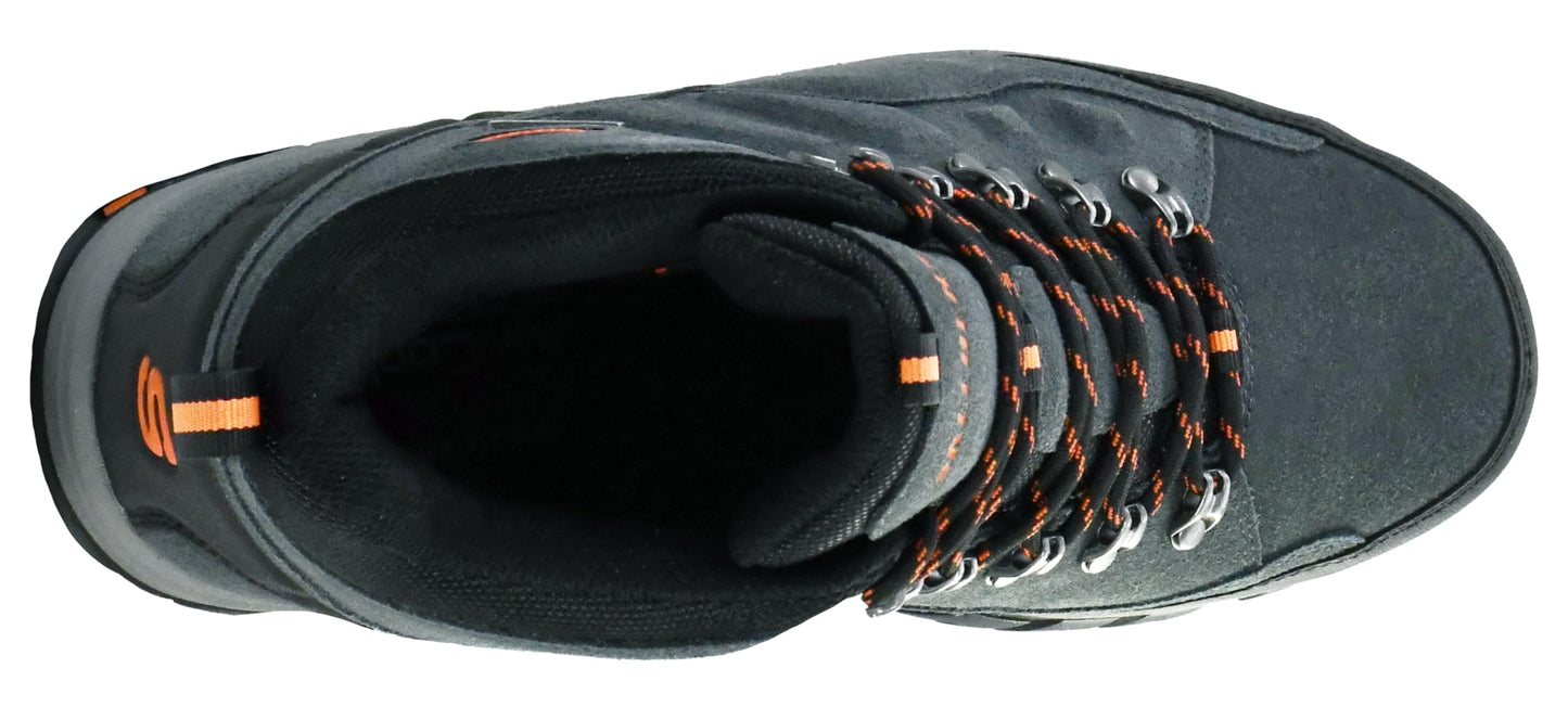 Skechers Men's Relment Pelmo Grey Chukka Boot 11.5 XW US