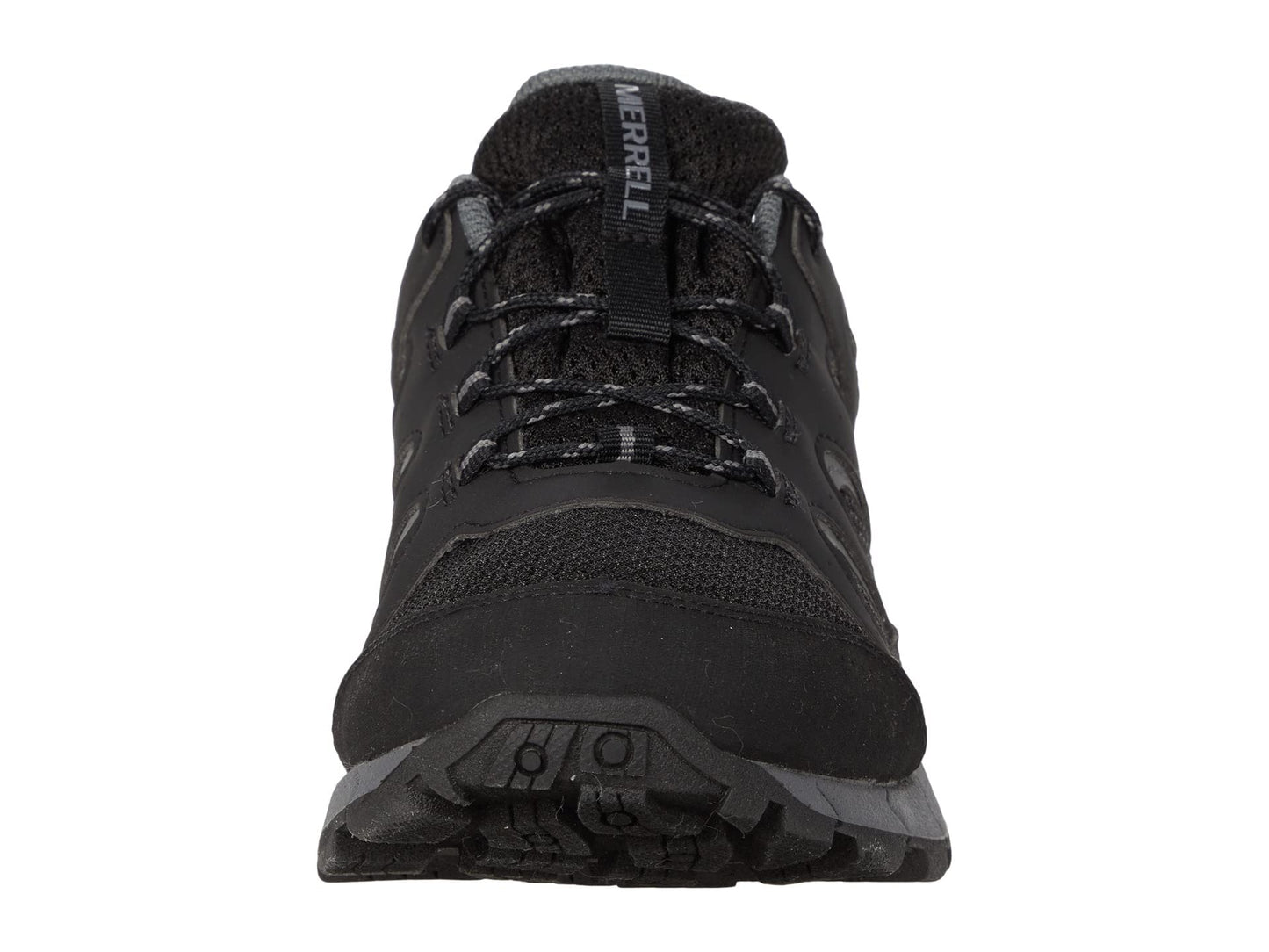 Merrell Unisex Kid's OAKCREEK Low LACE Waterproof Hiking Shoe, Black/Grey, 1.5 Medium