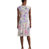 Lauren Ralph Lauren Womens Floral Belted Bubble Crepe Dress Cream Multi 10