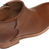 Frye Carson Piping Booties for Women Made from Soft Full-Grain Leather with Signature Western-Inspired Piping Detail and Supple Leather Lining – 4” Shaft Height, Caramel - Avalon - 6.5M