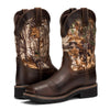 Golden Fox 11" Waterproof Square Toe Composite Toe Pull-On Western Work Boot Lightweight Outsole Industrial (13 D)
