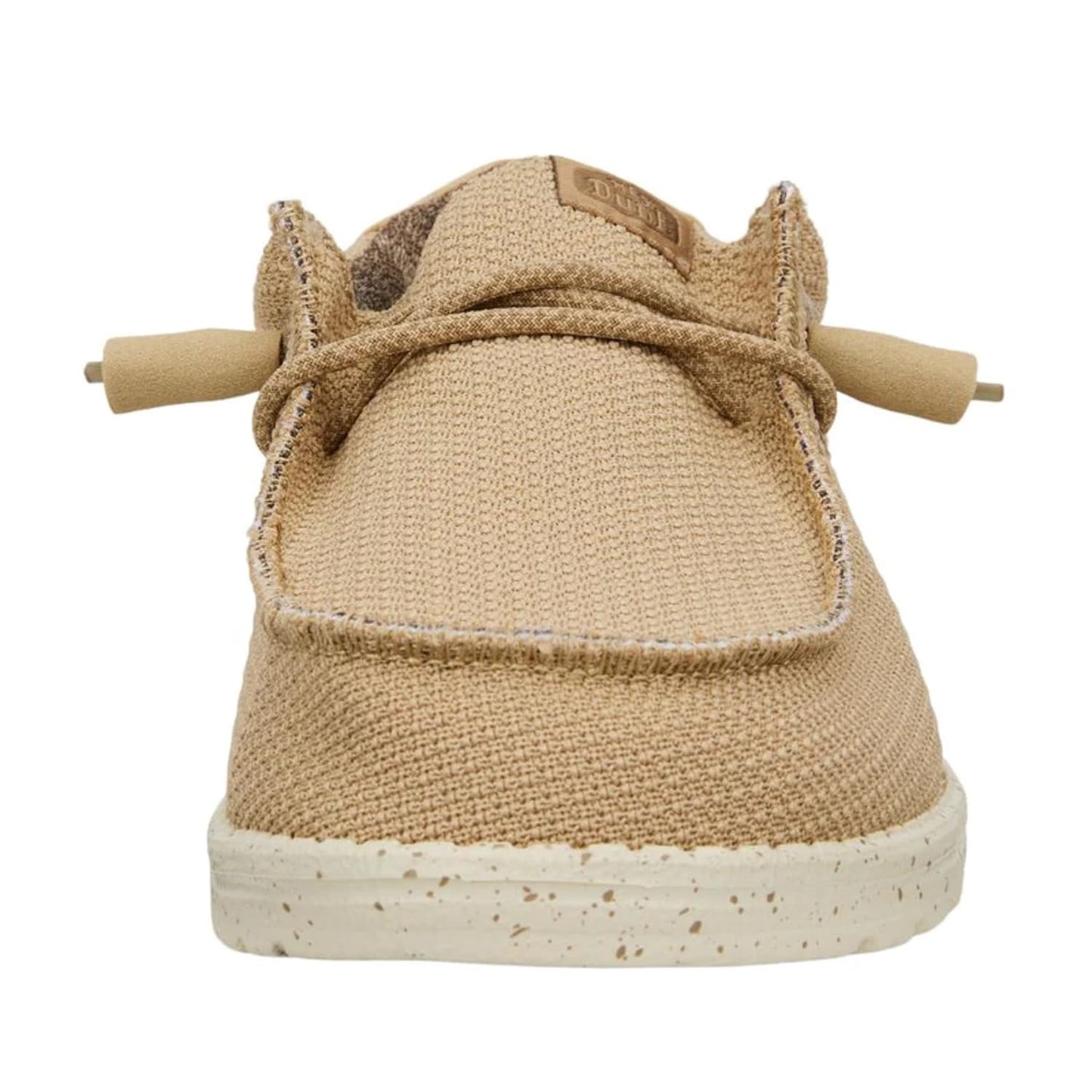 HEYDUDE Boy's Wally Youth Sport Mesh Tan Size 5 | Boy's Shoes | Boy's Slip-on Loafers | Comfortable & Light-Weight