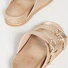 Stuart Weitzman Womens Piper Slide Sandal Platino 9.5 B