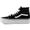 Vans Mens Sk8-Hi Tapered Suede High Top Skateboarding Shoes B/W 5.5 Medium (D)