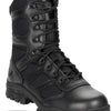 Thorogood Unisex Deuce 8" Waterproof Side-Zip Black Tactical Boots with Composite Safety Toe, Full-Grain Leather, and Slip-Resistant Outsole, BBP Rated, Black - 8.5 M