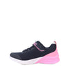 Skechers Unisex-child Microspec Max - Epic Brights, Navy, 10 Toddler