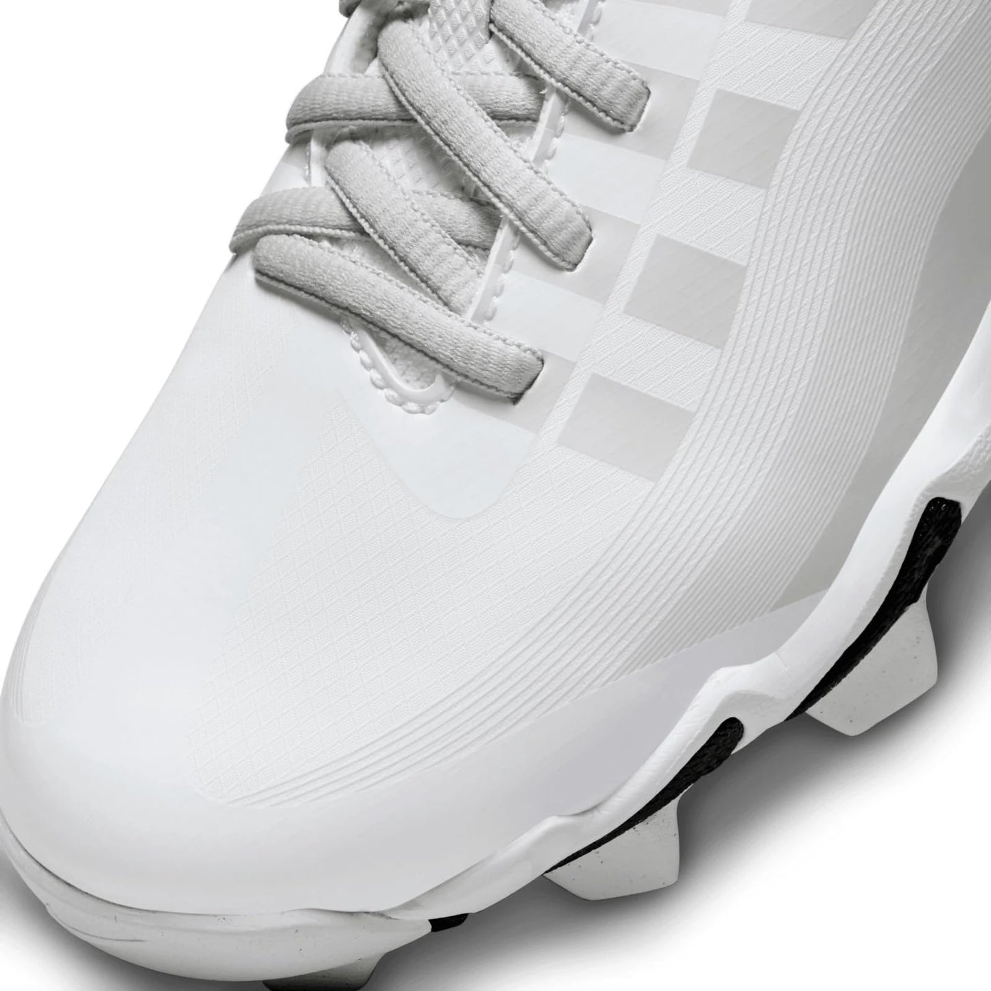 Nike Youth Vapor Edge Shark Football Cleats (6Y, White/Grey Fog/Black)