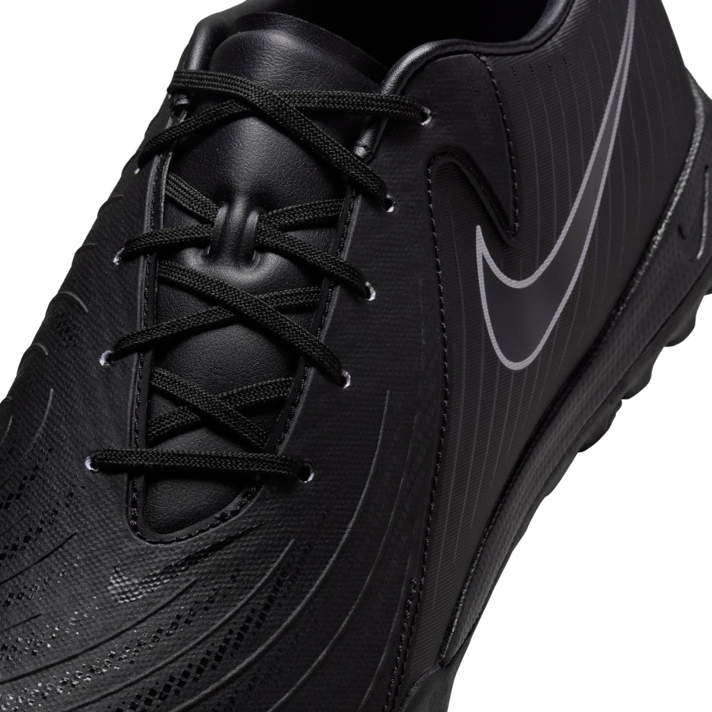 Nike Phantom GX 2 Academy TF Low-Top Soccer Shoes (FJ2577-001, Black/Black) Size 9
