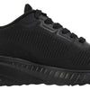 Skechers Women's Bobs Squad Chaos – Face Off Sneaker, Black/Black, 9.5