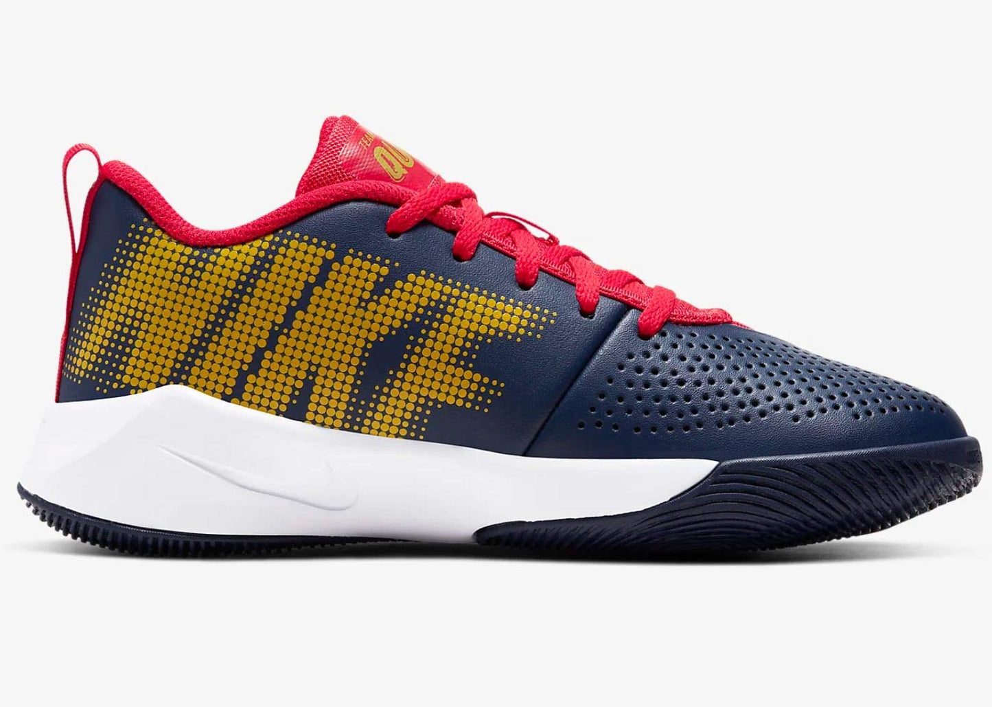 Nike Team Hustle Quick 2 (gs) Big Kids Fashion Basketball Shoes At5298-602 Size 7