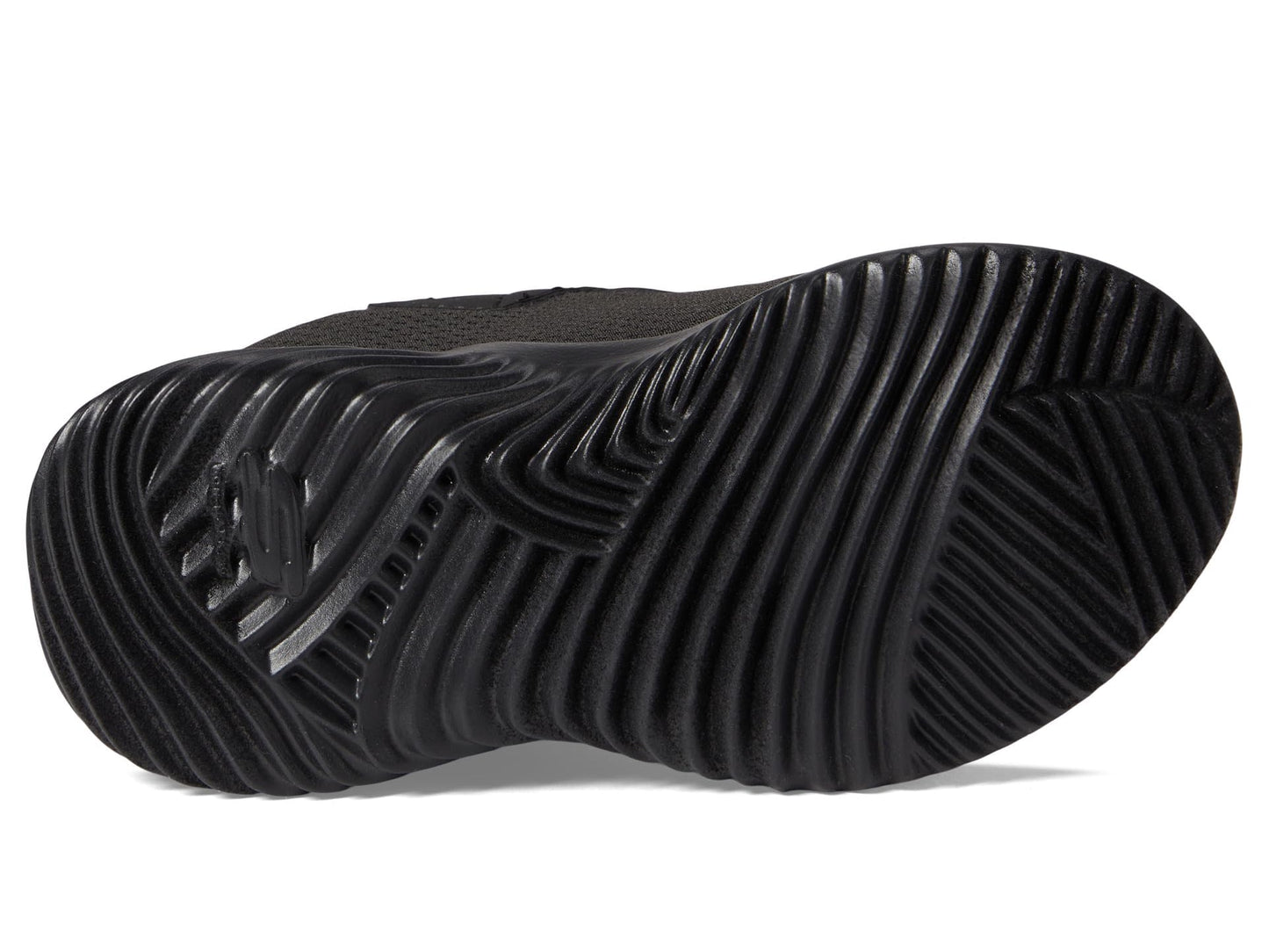 Skechers Boys' Bounder Dripper Drop Waterproof Sneaker, Black/Black, 11 Little Kid