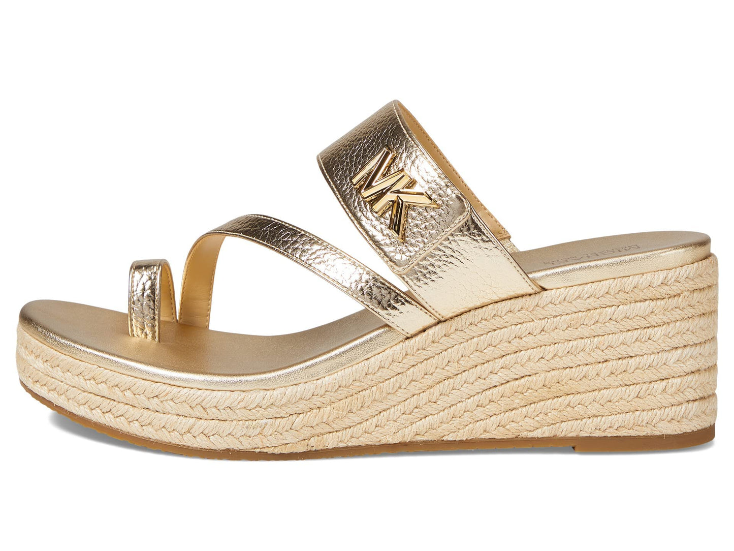 Michael Kors Jilly Mid Wedge Pale Gold 8.5 M