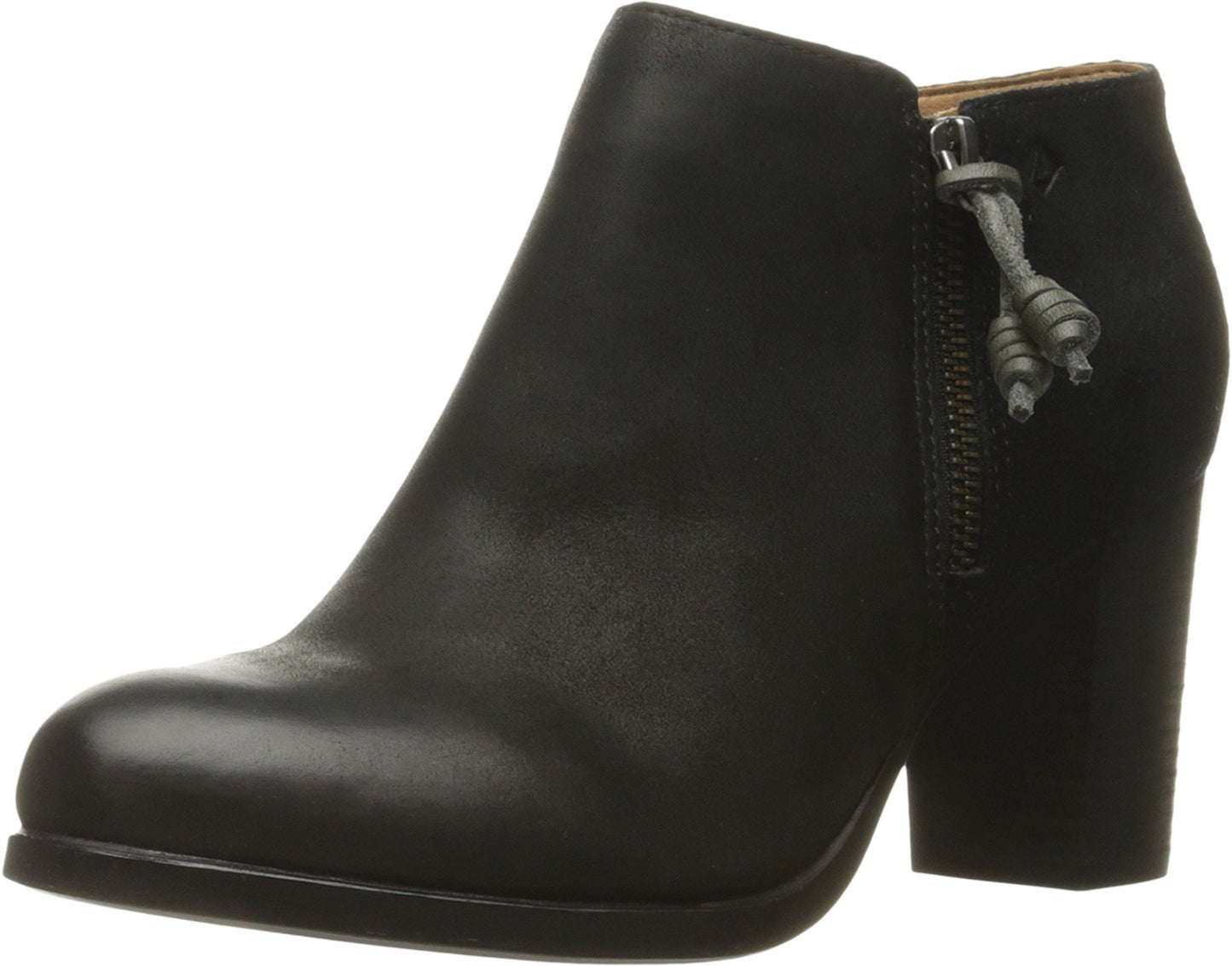 Sperry Women's Dasher Lille BLK Ankle Bootie, Black, 9 M US