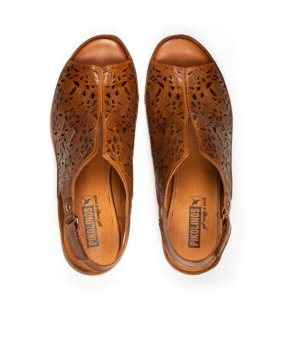 Pikolinos Women's Open Toe Sandals, Brandy, 9