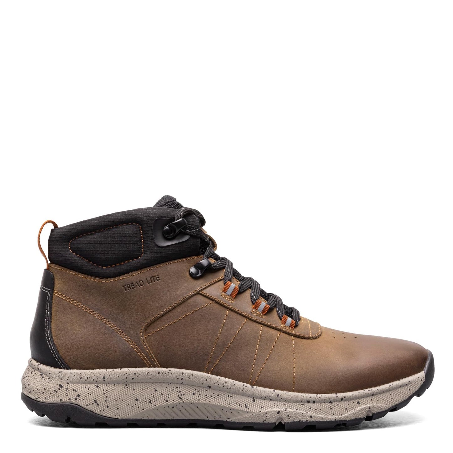Florsheim Tread Lite Plain Toe Hiker Boot Brown Crazy Horse/Mesh 12 M (D)