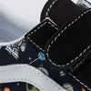Vans Toddler Old Skool V (Y61) Glow Cosmic Zoo Black/Blue Size 10