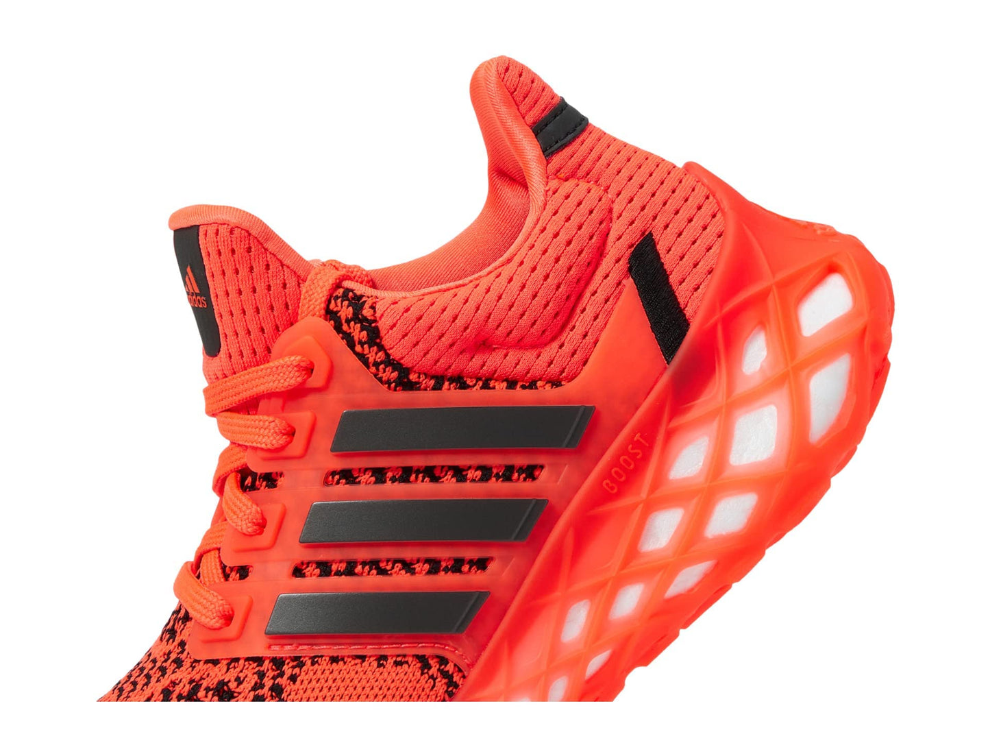 adidas Boy's Ultraboost Alphaskin Web (Big Kid) Solar Red/Night Metallic/Black 4.5 Big Kid M