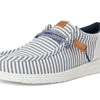 HEYDUDE Men's Wally Funk Nu Prep Princess Blue/Wood Ash 11 Medium