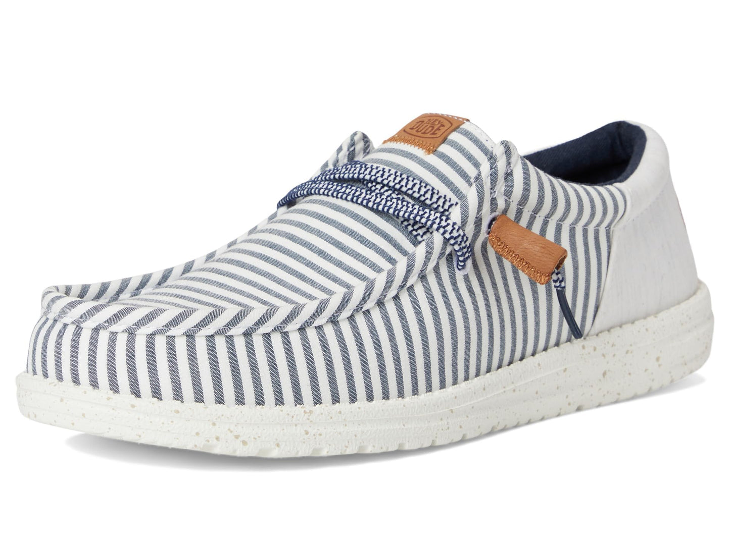HEYDUDE Men's Wally Funk Nu Prep Princess Blue/Wood Ash 11 Medium