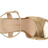 Stuart Weitzman Womens Dayna Platform Sandal Golden/Natural 7 Medium