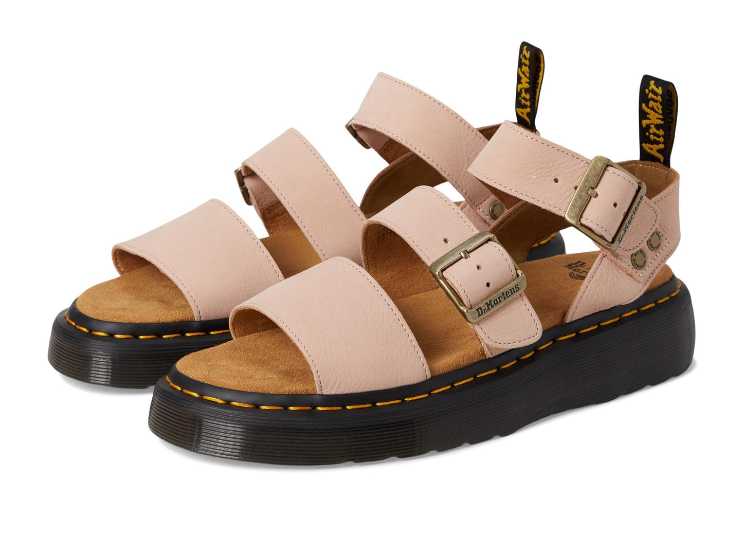 Dr. Martens, Women's, Gryphon Quad, Powder Pink, 10, Medium