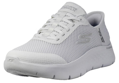 Skechers Women's Slip-Ins: Go Walk Flex - Grand Entry Shoes, White 6 W