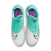 Nike Phantom GX Pro Firm-Ground High-Top Soccer Cleats (DD9465-300, Hyper Turquoise/Fuchsia Dream/White/Black) Size 6