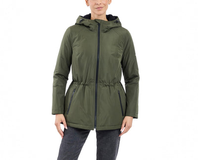 London Fog Women's Anorak, Army