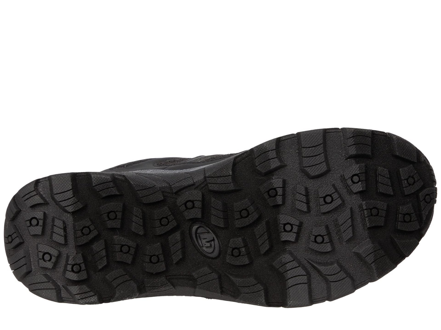 Merrell Unisex Kid's OAKCREEK Low LACE Waterproof Hiking Shoe, Black/Grey, 1.5 Medium