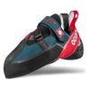 Ocun Bullit Bouldering Shoe | Rock Climbing Shoe, Petrol/Red, 12.5