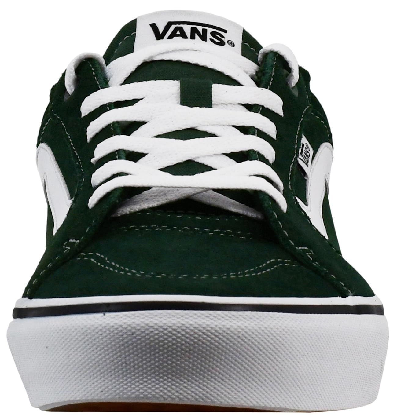 Vans Men's Filmore Sneaker, Suede Scarab/White, 10.5 M US