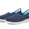 Skechers® Performance On-The-Go Swift-Advanced Hands Free Slip-Ins Sneakers for Women – Round Toe Silhouette Navy 7.5 B - Medium