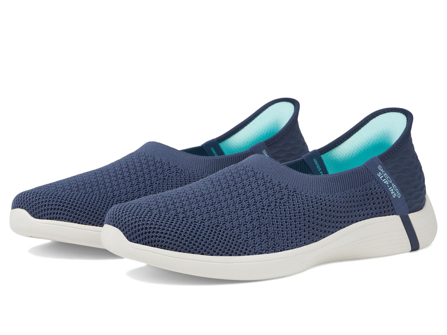Skechers® Performance On-The-Go Swift-Advanced Hands Free Slip-Ins Sneakers for Women – Round Toe Silhouette Navy 7.5 B - Medium