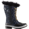 Sorel Womens Tofino II Warm Snow Fleece Waterproof Mid Calf Winter Boots - Collegiate Navy/Glare - 6