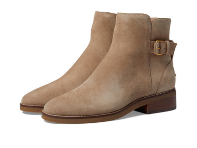 Cole Haan Womens Hampshire Bootie, Dark Latte Suede, 7-C US