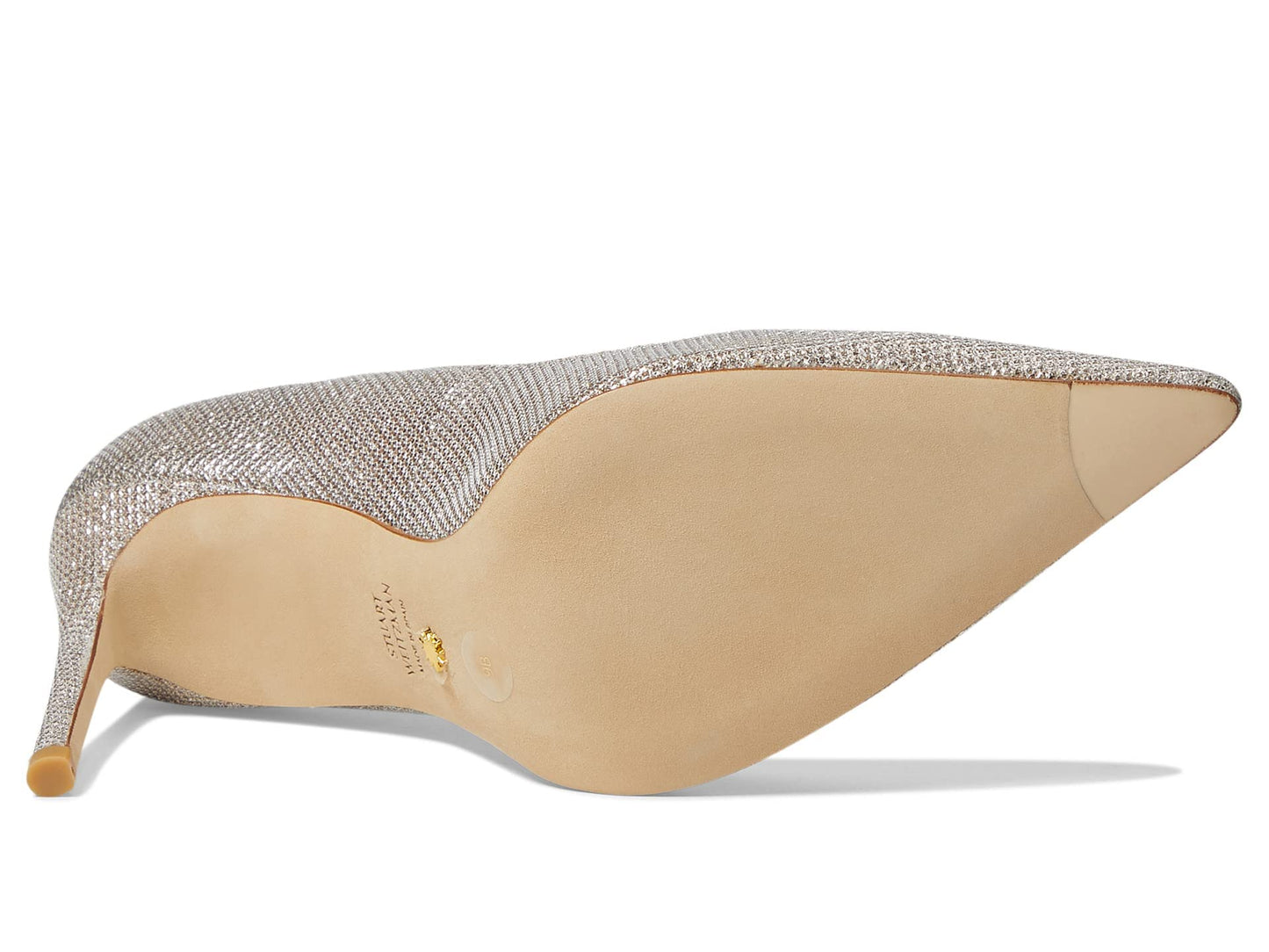 Stuart Weitzman Stuart 100 Scallop Pump Poudre 11 B