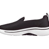 Skechers Women's Go Walk Arch Fit Grateful Sneaker, Black/White, 8 Wide