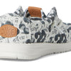 HEYDUDE Kids Men's Wally Mickey Mouse Print (Toddler) Grey Multi 8 Toddler Medium