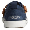 Sperry Womens Pier Wave Seacycled Baja Lace Up Sneakers Shoes Casual - Blue - Size 8.5 M