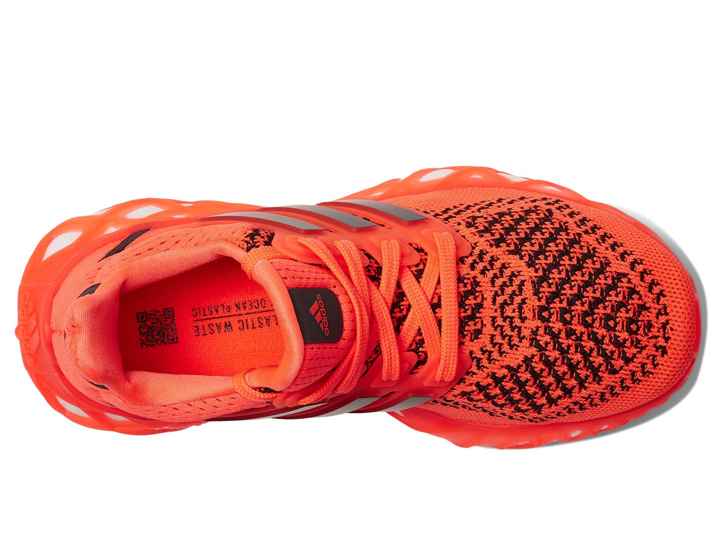 adidas Boy's Ultraboost Alphaskin Web (Big Kid) Solar Red/Night Metallic/Black 4.5 Big Kid M