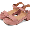 Madewell The Lina Platform Sandal in Suede Misty Rose 9.5 M