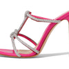 SCHUTZ Naia Paradise Pink/Cristal 7.5 M