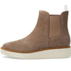 Cole Haan Women's Originalgrand Platform Chelsea Boot, Irish Coffee Suede/Ivory Waterproof, 10