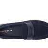 Cole Haan Women's Zerogrand Meritt Stitchlite Loafer, MAR Blue KNT/Ivory, 6.5 Wide
