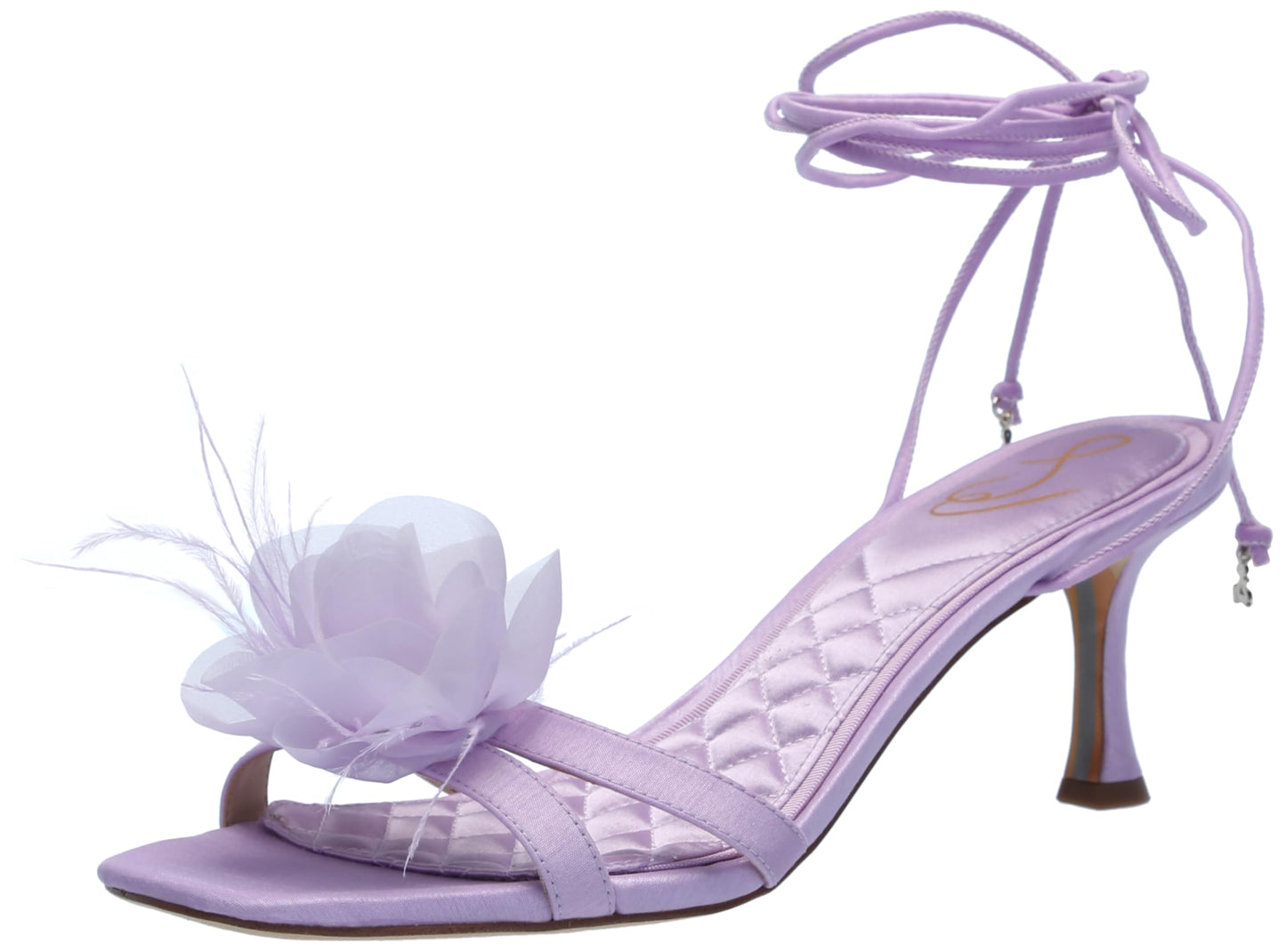 Sam Edelman Pammie Heeled Sandal Orchid Blossom 9.5 Medium