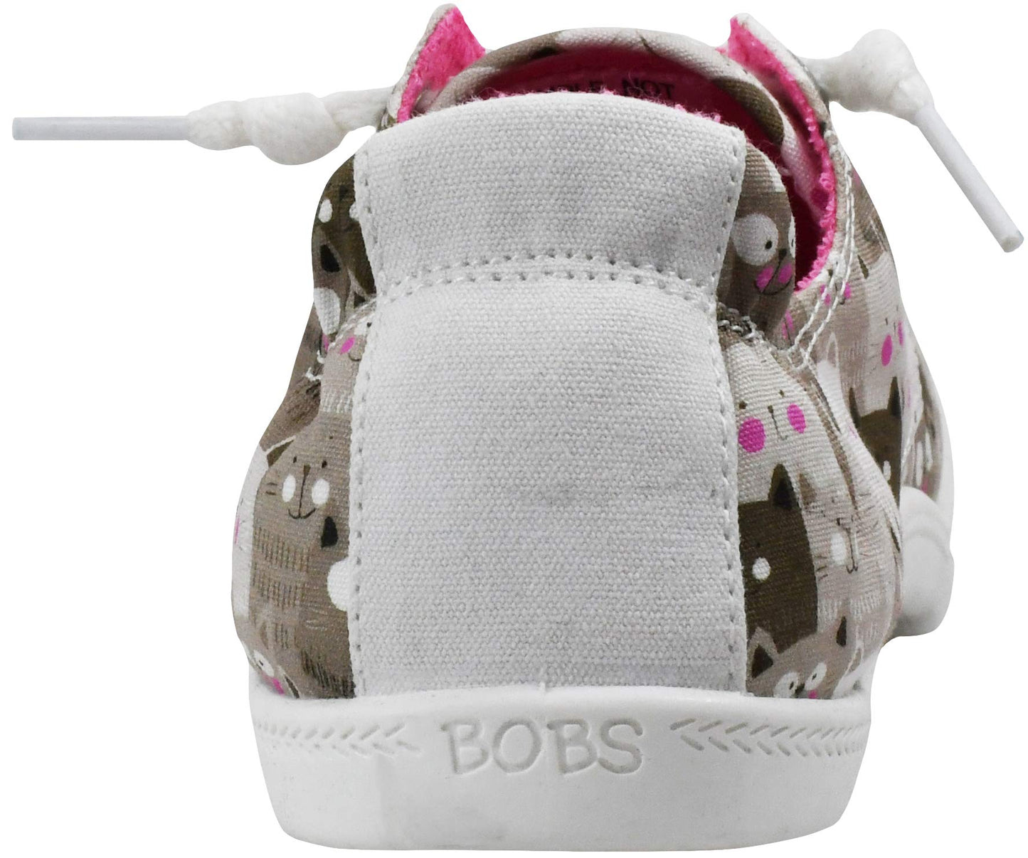 Skechers BOBS Women's Beach Bingo-Kitty Pack Sneaker, Taupe/Multi, 6 M US