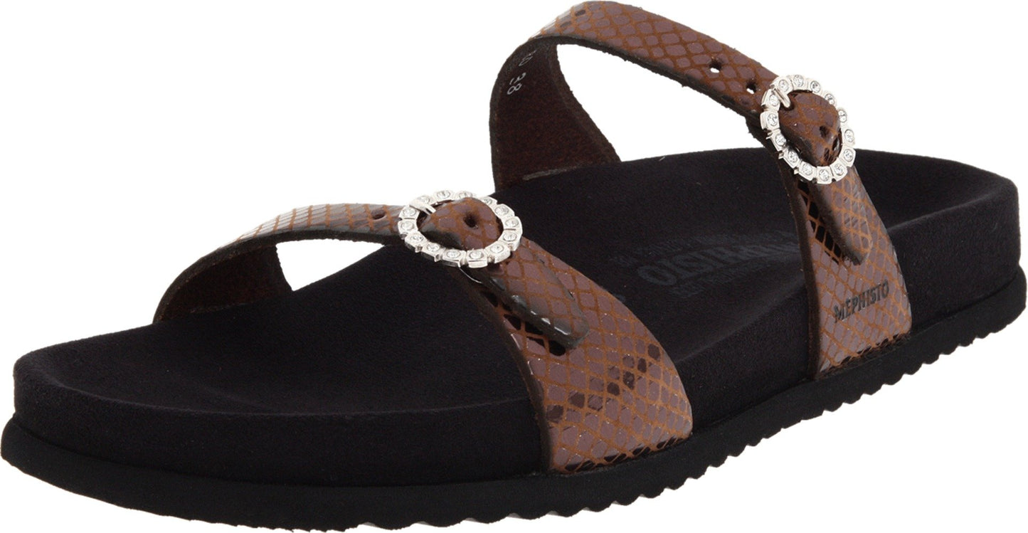 Mephisto Women's Sydel Sandal,Dark Brown Star,11 M US