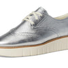 Cole Haan Womens Grand City Platform Oxford, Silver Talca/Ivory, 6 Medium