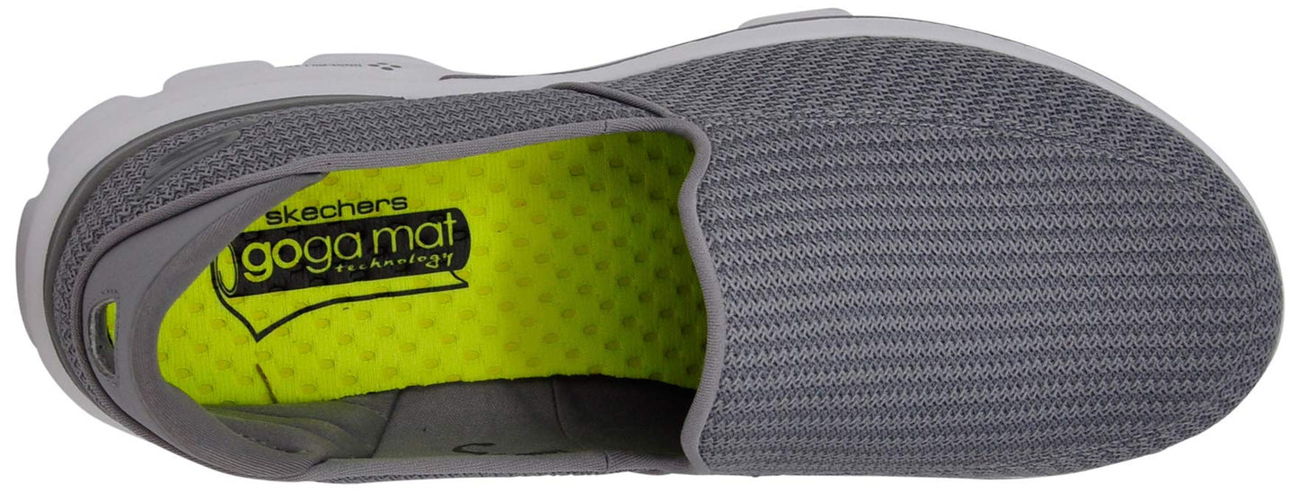 Skechers Performance Men's Go Walk 3 Slip-On Grey Walking Shoe 8 M US