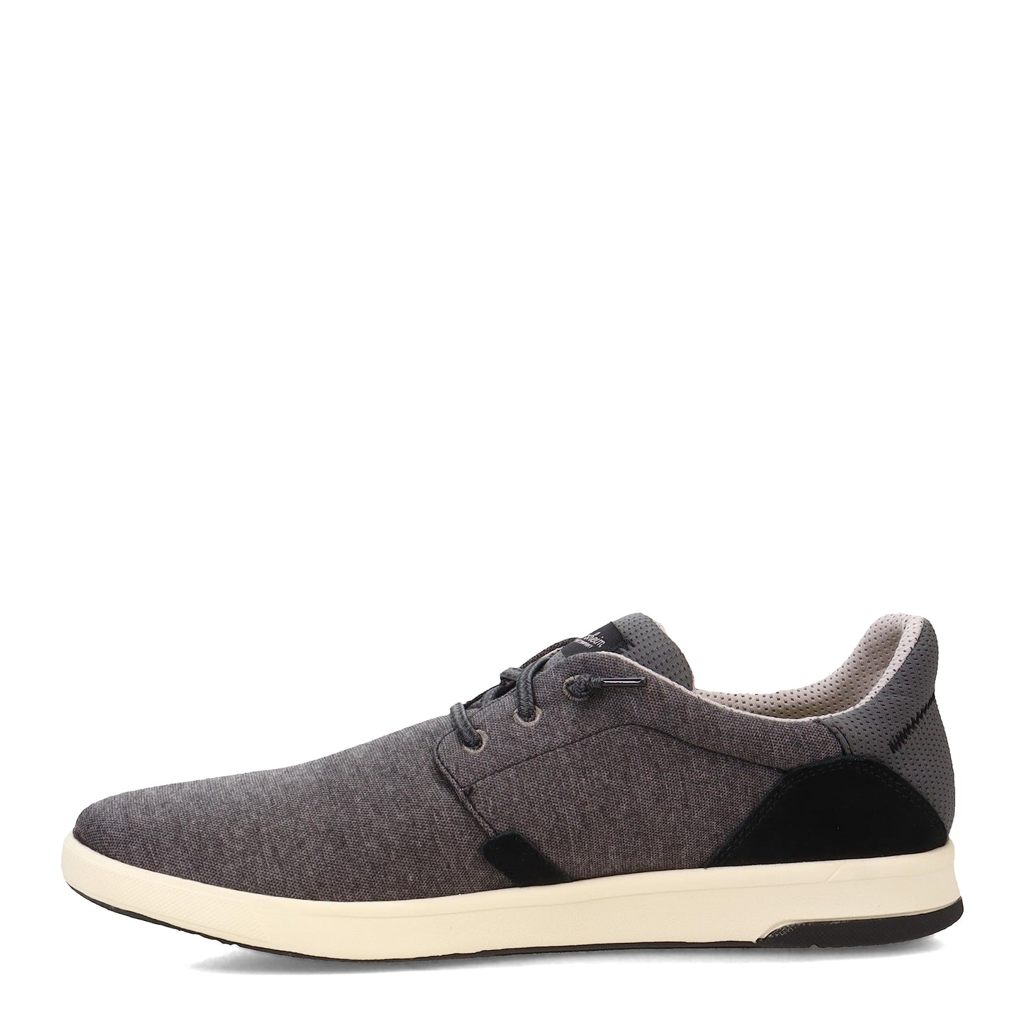Florsheim Crossover Canvas Elastic Lace Slip-On Sneaker Black Canvas 13 W (3E)